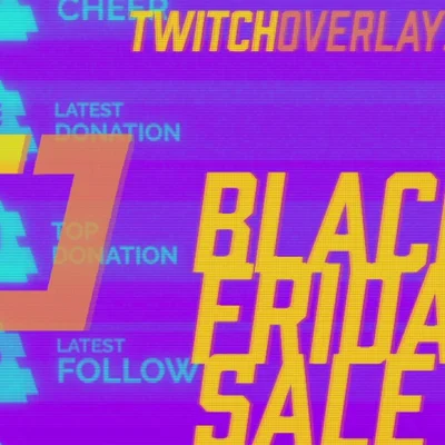 Black Friday promotional ad animation