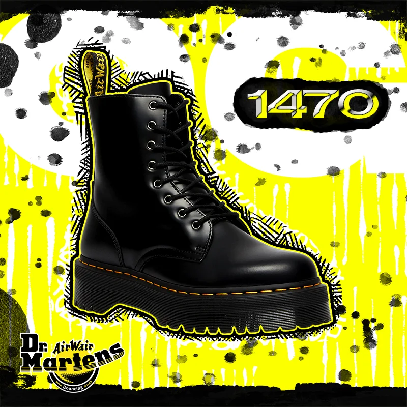 Dr. Martens campaign ad creatives — example work by Louis Lantos