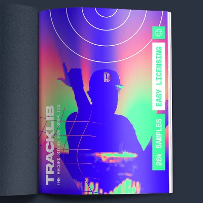 Tracklib — editorial and magazine design