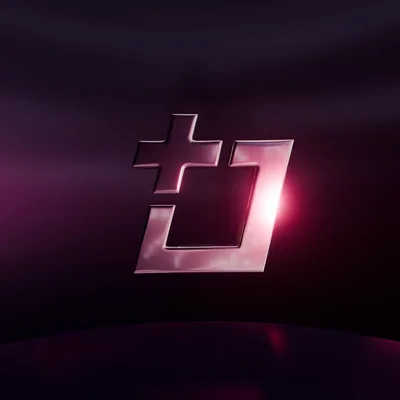 Animated 3D logo ident
